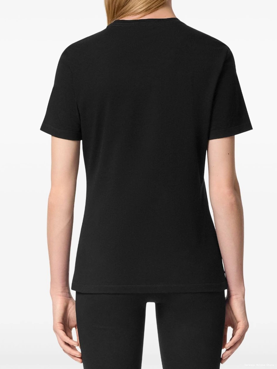Cheap Versace embellished T-shirt Medusa Women 0811